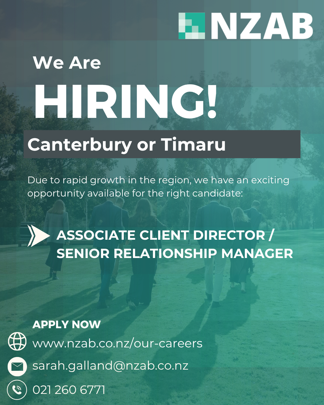 Christchurch or Timaru - AD SRM