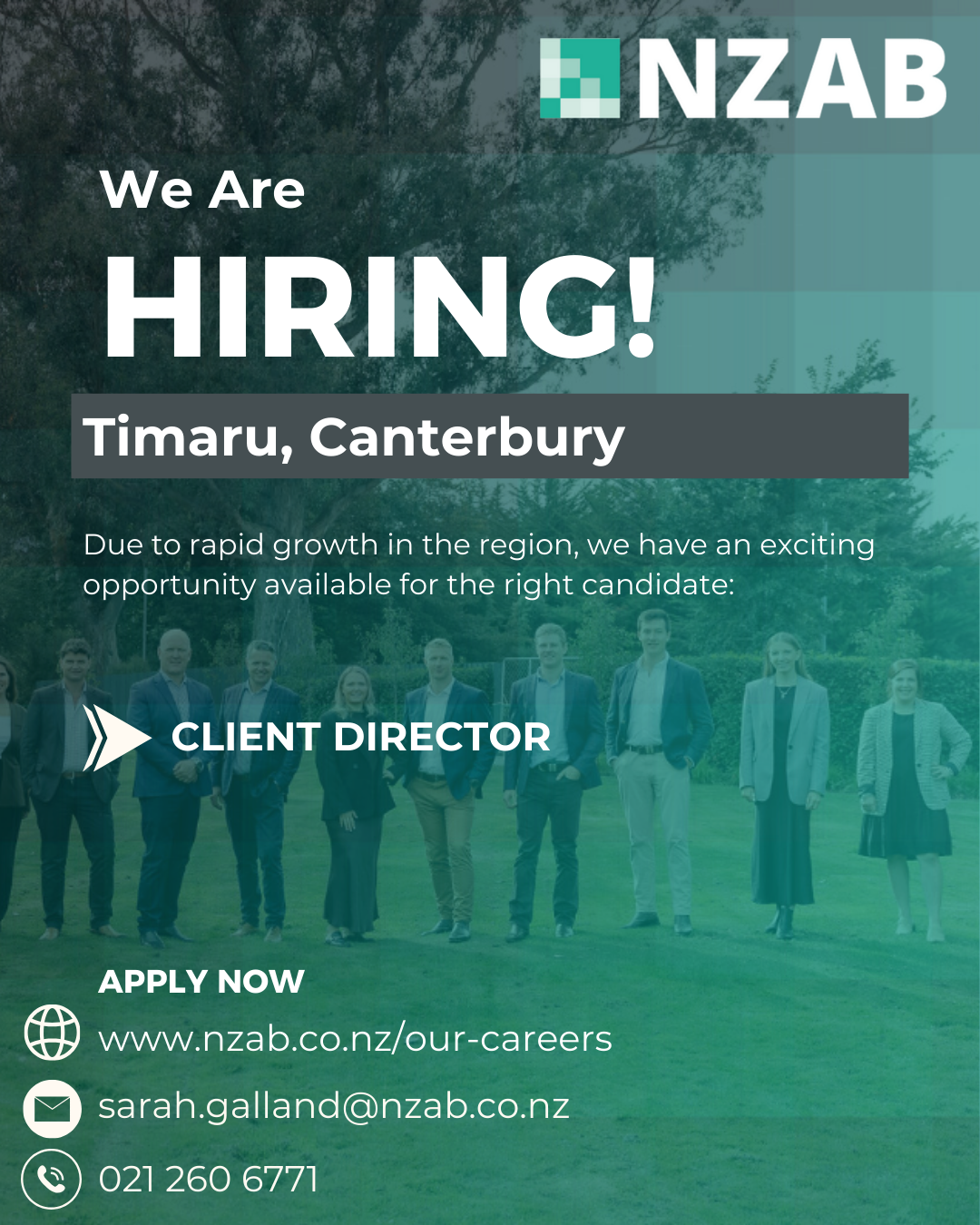 Timaru - Client Director